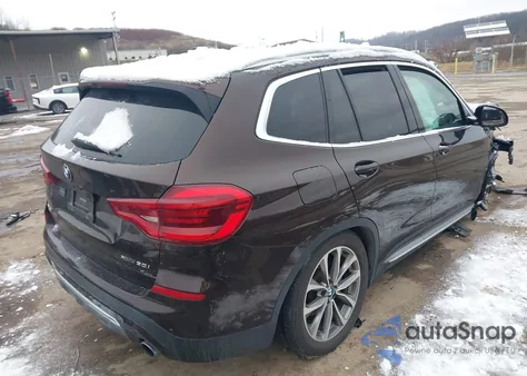 2019 BMW X3 xDrive30I z USA, uszkodzony, nr VIN 5UXTR9C58KLD95434